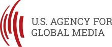 Logo of the U.S. Agency for Global Media