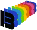 1980-1982 (Logo copy in the nine colours)