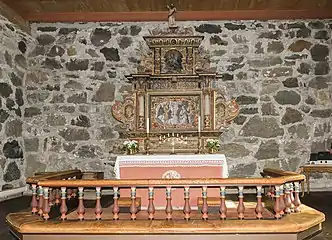 Logtun Church Altar