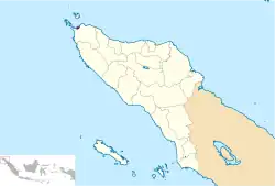 Location within Aceh