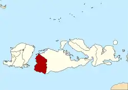 Location of West Sumbawa Regency in West Nusa Tenggara