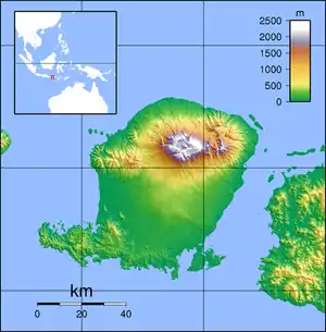 Mataram is located in Lombok