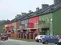 Houses in the Łomianki Górne district