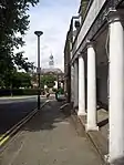 Clock house (1783) as seen from the main gate