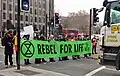 'Swarming roadblocks' Extinction Rebellion, (UK) (23 November 2018).