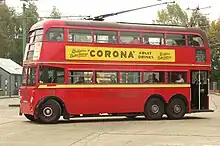 London trolleybus No.1812, made by BUT in 1948.