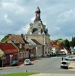 The town hall in Long