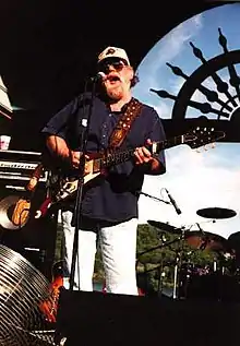 Mack performing at Rising Sun, Indiana, in 2003