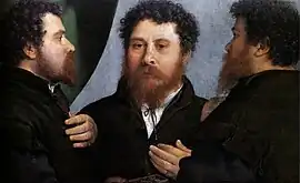 Triple Portrait of a Goldsmith, Lorenzo Lotto, c. 1530, Kunsthistorisches Museum, Vienna