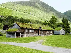 View of the Løsetstova in Stordal