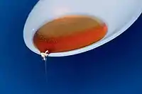 This honey-spoon, at the Bonn University in 1994, was the first technical product to demonstrate the self cleaning effect of superhydrophobic surfaces after the discovery of the lotus-effect in 1977.