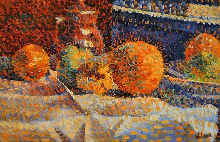 Still-life with Oranges