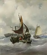 Louis Meijer Transferring the catch 1848