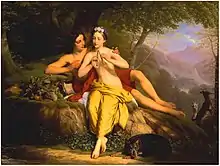 Daphnis and Chloe, 1842