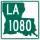 Louisiana Highway 1080 marker