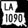 Louisiana Highway 1090 marker