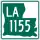 Louisiana Highway 1155 marker
