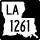 Louisiana Highway 1261 marker
