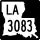 Louisiana Highway 3083 marker