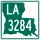 Louisiana Highway 3284 marker