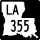Louisiana Highway 355 marker