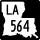 Louisiana Highway 564 marker