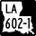 Louisiana Highway 602-1 marker