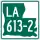 Louisiana Highway 613-2 marker