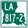 Louisiana Highway 817-2 marker