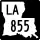 Louisiana Highway 855 marker