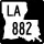Louisiana Highway 882 marker