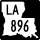 Louisiana Highway 896 marker