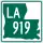 Louisiana Highway 919 marker
