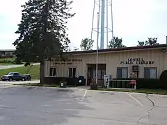 Post office and public library