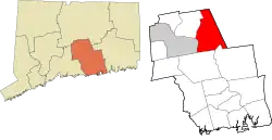 East Hampton's location within the Lower Connecticut River Valley Planning Region and the state of Connecticut