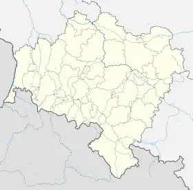 Krzyżowa is located in Lower Silesian Voivodeship