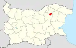 Loznitsa Municipality within Bulgaria and Razgrad Province.