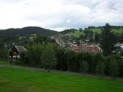 View of Lučany nad Nisou