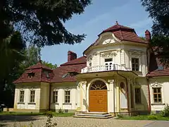 Brunitsky Palace in Veliky Lubin