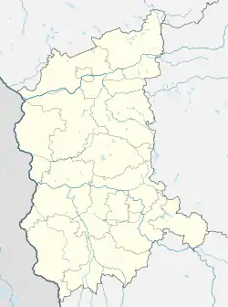Krępa Mała is located in Lubusz Voivodeship
