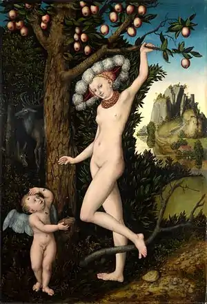 Cupid complaining to Venus, c. 1525