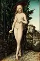 Cranach, Venus Standing in a Landscape