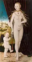 Venus and Amor, Lucas Cranach  the Elder, 1520