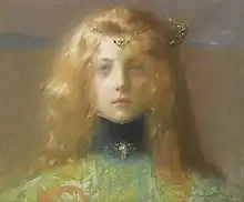 Jeune Fille De Face, 1899 painting