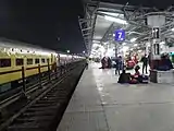Lucknow Charbagh railway station platform 7.