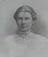 Lucy Gwynn in her twenties, c.1880