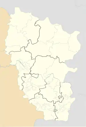 Слов'яносербськ is located in Luhansk Oblast