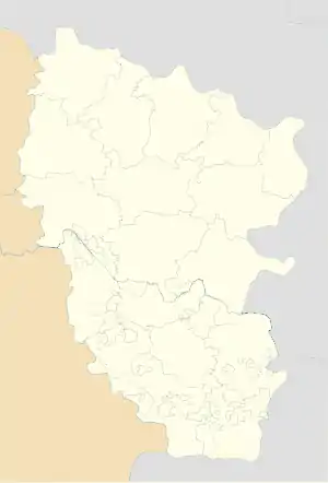 1969 Ukrainian Class B is located in Luhansk Oblast