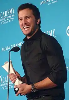 Singer Luke Bryan