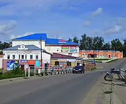 Bridge across the Khvoshchyovka River in Lukoyanov